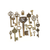 Picture of Zinc Based Alloy Pendants Mixed Antique Bronze Key 7.2x3.2cm - 1.6x0.7cm, 1 Set ( 18 PCs/Set)