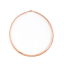 Bild von 304 Edelstahl Choker Halskette Rosegold 45cm lang, 1 Stück