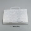 Picture of 64 Compartment PP Storage Containers Rectangle Transparent Clear 22cm(8 5/8") x 12.7cm(5"), 1 Set