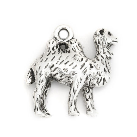 Picture of Zinc Based Alloy Charms Antique Silver Color Animal