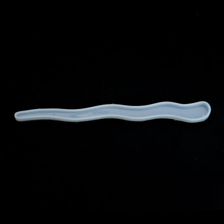 Image de Moule en Silicone Epingles à Cheveux Blanc 18.1cm x 1.7cm, 2 Pcs