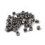 Bild von CCB Plastik Perlen Zylinder Metallgrau ca. 6mm x 6mm, Loch:ca. 2.6mm, 300 Stück