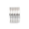 Picture of 304 Stainless Steel Casting Beads Cylinder Silver Tone Stripe 13mm x 9mm, Hole: Approx 8.1mm, 1 Piece