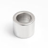 Bild von 304 Edelstahl Guss Perlen Zylinder Silberfarbe 10mm x 8mm, Loch: ca. 6.6mm, 1 Stück
