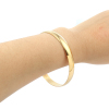 Picture of 304 Stainless Steel Stacking Bangles Bracelets Mixed Round 23cm(9") long - 22cm(8 5/8") long, 1 Set ( 3 PCs/Set)