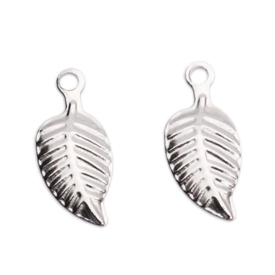 Immagine di 304 Acciaio Inossidabile Connettore Tondo Tono Argento 18mm x 13mm, 10 Pz