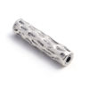 Imagen de Zamak Cuentas Cilíndrico Plata Antigua lleno 38mm x 8mm, Agujero: Aprox 3mm, 3 Unidades