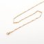 Picture of 316 Stainless Steel Bamboo Chain Necklace Rhombus Gold Plated 56cm(22") long, 10 PCs