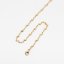 Immagine di 316 Acciaio inossidabile Catena Collana Onda Oro Placcato 45cm Lunghezza, Dimensione della Catena 11x4mm, 10 Pz