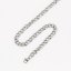 Imagen de 316 Acero Inoxidable Doble Lazo Cadena Collares Tono de Plata 49cm longitud, Cadena: 6.5mm, 10 Unidades