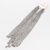 Imagen de 316 Acero Inoxidable Doble Lazo Cadena Collares Tono de Plata 49cm longitud, Cadena: 6.5mm, 10 Unidades
