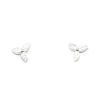 Picture of Sterling Silver Weather Collection Ear Post Stud Earrings Silver Lightning 7mm x 3mm, Post/ Wire Size: (21 gauge), 1 Pair