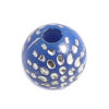 Picture of Acrylic Beads Round At Random Dot Pattern About 6mm Dia., Hole: Approx 1.7mm, 1000 PCs