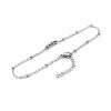 Picture of 304 Stainless Steel Anklet Silver Tone Round 23.4cm(9 2/8") long, 1 Piece