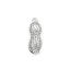 Image de Breloques en 304 Acier Inoxydable Cacahuète Argent Mat 20mm x 7mm , 10 Pcs