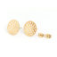 Image de Boucles d'Oreilles Puces en 304 Acier Inoxydable Rond Doré avec Boucle 16mm Dia., Epaisseur de Fil: (21 gauge), 10 Pcs