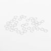 Picture of 0.5mm Sterling Silver Closed Soldered Jump Rings Findings Round Silver 3mm Dia., 1 Gram (Approx 57-58 PCs)