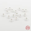 Picture of Sterling Silver Spacer Beads Round Silver About 5mm Dia., Hole:Approx 1.7mm, 1 Gram (Approx 5-6 PCs)