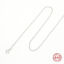 Image de Chaînes en Argent Pur Colliers Argent 45.7cm long, 1 Pièce