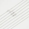 Picture of Sterling Silver Link Curb Chain Necklace Silver 45.7cm(18") long, 1 Piece