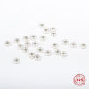 Picture of Sterling Silver Spacer Beads Round Silver About 5mm Dia., Hole:Approx 1.5mm, 1 Gram (Approx 8-9 PCs)