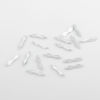 Picture of Sterling Silver Connectors Bowknot Silver 10mm x 2mm, 1 Gram (Approx 22-23 PCs)