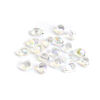 Picture of Glass AB Rainbow Color Aurora Borealis Beads Drop Green Blue About 9mm x 6mm, Hole: Approx 0.8mm, 50 PCs