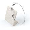 Picture of 304 Stainless Steel Bangles Bracelets Silver Tone Adjustable 23cm(9") long - 20cm(7 7/8") long long, 1 Piece