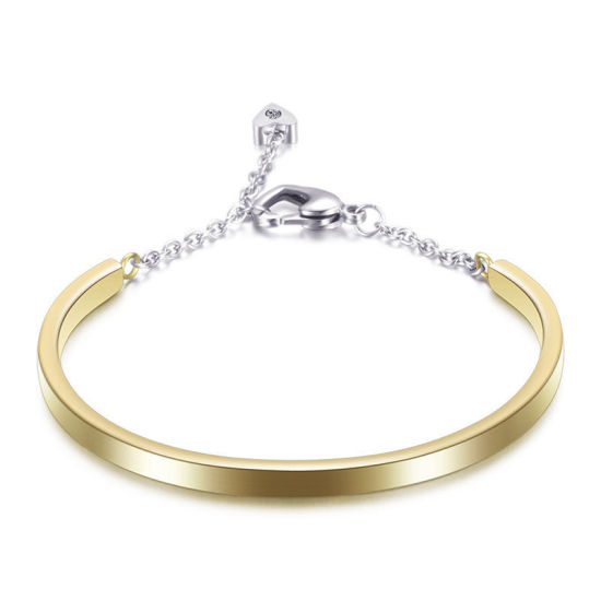 Bild von 316L Edelstahl Armband Vergoldet 6cm D., 1 Stück