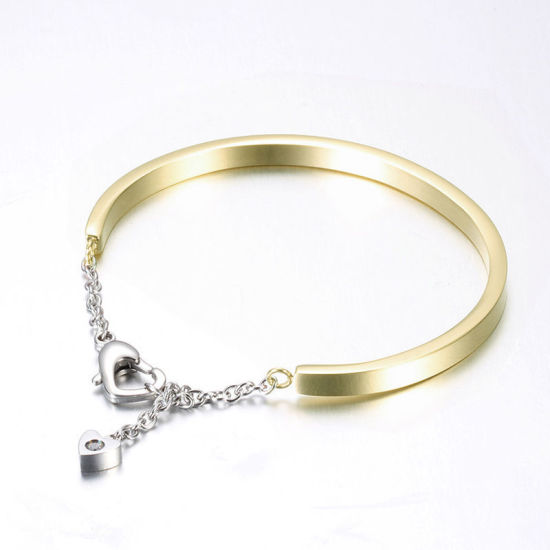 Bild von 316L Edelstahl Armband Vergoldet 6cm D., 1 Stück