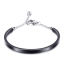 Show details for 316L Stainless Steel Bangles Bracelets Black 6cm(2 3/8") Dia., 1 Piece Picture of 316L Stainless Steel Bangles Bracelets Black 6cm(2 3/8") Dia., 1 Piece