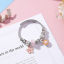 Picture of Zinc Based Alloy & Stainless Steel Bangles Bracelets Silver Tone Round Adjustable 5cm Dia., 1 Piece