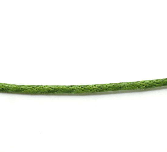 Bild von 80m Grün wax Wachs string / Schnur /Garn 1mm