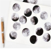 Изображение Black - DIY Scrapbook Deco Stickers Planet, 1 Box ( 45 PCs/Box)