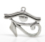 Picture of Zinc Based Alloy Pendants The Eye Of Horus Antique Silver Color 33mm(1 2/8") x 26mm(1"), 20 PCs