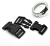 Изображение ABS Пластик Пряжки для Браслета Выживания Черный 5.1см x 2.6см, 20 Комплектов