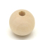 Imagen de Madera Hinoki Espaciador Cuentas Ronda Natural Aprox 16mm Dia, Agujero: Aprox 4mm, 20 Unidades