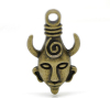 Picture of 20PCs Antique Bronze Supernatural Dean's Demon Protection Amulet Charm Pendants 32x19mm(1 2/8"x6/8") 