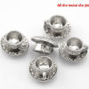 Imagen de 100 Unidades Zamak Colgantes Tono de Plata Taza 3D 14mm x 8mm