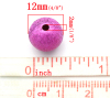 Imagen de Cuentas Chicle Estrella Acrílico de Bola,Al Azar 12mm Diámetro, Agujero: acerca de 2mm, 100 Unidades