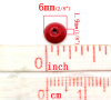 Picture of Wood Spacer Beads Round At Random Mixed About 6mm Dia, Hole: Approx 1.9mm, 2000 PCs