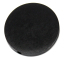 Picture of Natural Wood Spacer Beads Flat Round Black About 30mm Dia,Hole:Approx 2.3mm,30PCs