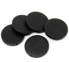Picture of Wood Spacer Beads Flat Round Black About 30mm Dia,Hole:Approx 2.3mm,30PCs