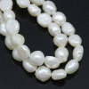 Picture of (Grade C) Natural Freshwater Cultured Pearl Beads Baroque 6.5x5mm-5x4.5mm, Hole: Approx 0.5mm, 34.5cm long, 1 Strand(Approx 63 PCs)