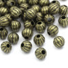 Picture of Spacer Beads Pumpkin Halloween Antique Bronze 6mm Dia,Hole:Approx 2.8m,200PCs