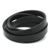 Picture of Cowhide Leather Jewelry Cord Black 10x3mm,2M Length
