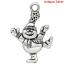 Picture of Charm Pendants Christmas Snowman Antique Silver Color 3x2.2cm,50PCs