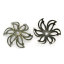 Immagine di Lega di Ferro Filamenti Coppette Copriperla Fiore Tono del Bronzo (Addetti 20mm Perline) 16mm x 17mm, 300 Pz