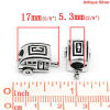 Picture of 10 PCs Zinc Based Alloy Transport European Style Large Hole Charm Beads Antique Silver Color Car 10mm x 17mm, Hole: Approx 5.3mm
