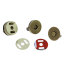 Image de Fermoir Magnétique en Aimant Rond Bronze Antique 18mm x13mm 18mm x11mm 18mm Dia, 20 Kits